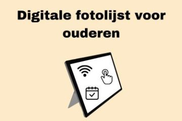 digitale fotolijst ouderen