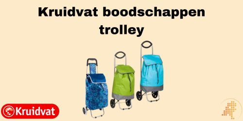 kruidvat boodschappentrolley